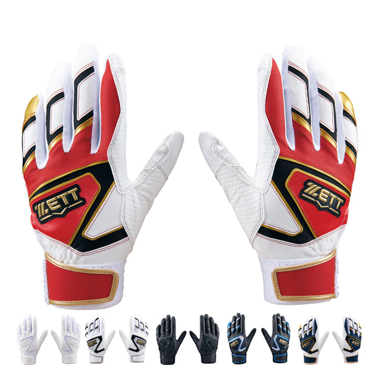 刺繍1円】2025モデル ゼット ジュニア用 バッティンググローブ