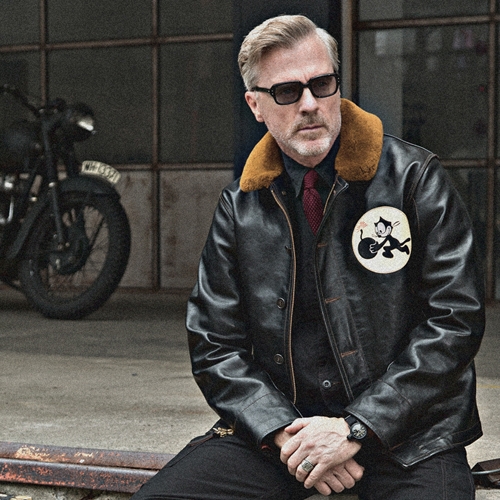 TOYS McCOY NEWS::N-1 DECK LEATHER JACKET FELIX THE CAT