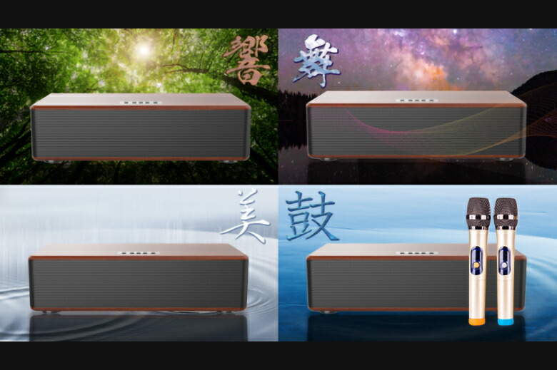 楽天市場】HANZONサウンドボックス カラオケセット 家庭用 マイク