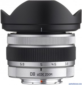 SMC Pentax-Q 08 Wide Zoom 3.8-5.9mm F3.7-4 Reviews - Q-Mount Zoom