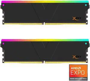 CORSAIR Vengeance RGB 32GB (2 x 16GB) 288-Pin PC RAM DDR5 6400