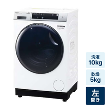 レンタル] アクア【右開き】 AQW-D10P ドラム式洗濯乾燥機 洗濯10kg