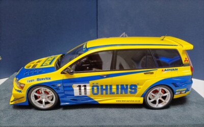 Engup 1/18 Mitsubishi Lancer Evo IX Varies Wagon OHLINS Yellow