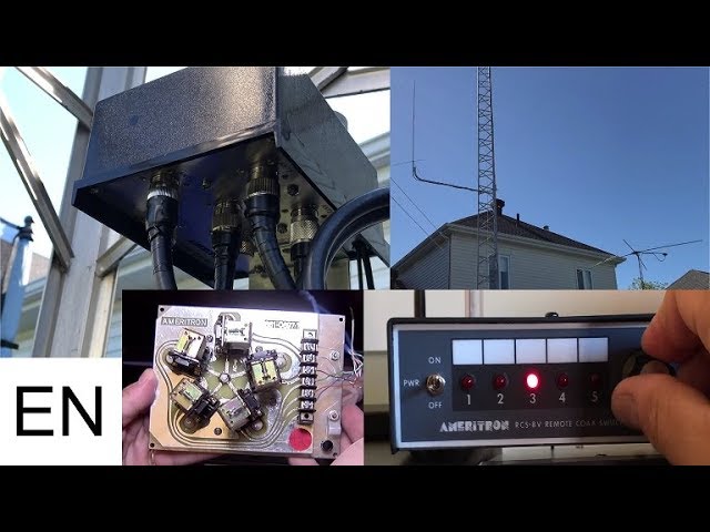 Installation and review of the Ameritron RCS-8V remote coax switch