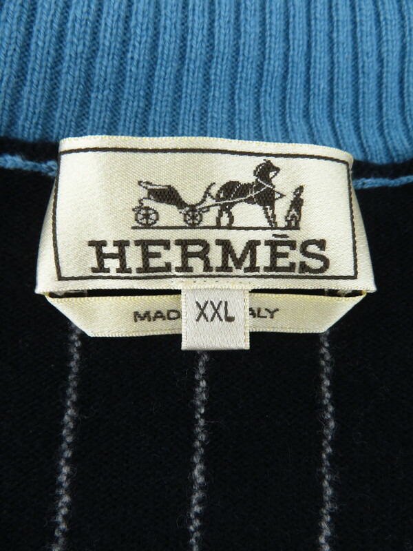 HERMES】エルメス『長袖タートルネック ニット sizeXXL』メンズ 長袖