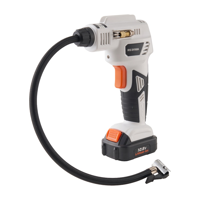 アイリスオーヤマ 充電式エアコンプレッサ JAC10を検証レビュー！車用