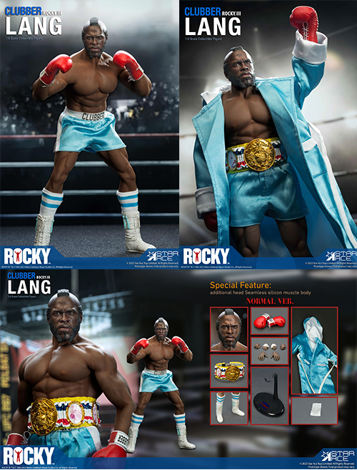 ロッキー3/ クラバー・ラング 1/6 コレクタブルアクションフィギュア