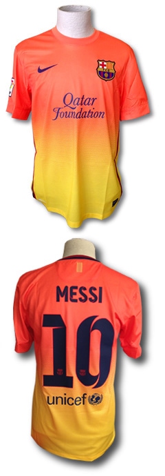 FCバルセロナ 12-13 アウェー・ユニフォーム