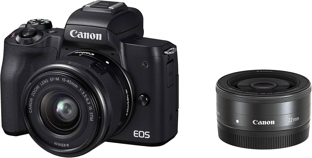 Amazon.co.jp: Canon EOSKISSMBK-WLK EOS Kiss M Mirrorless Digital