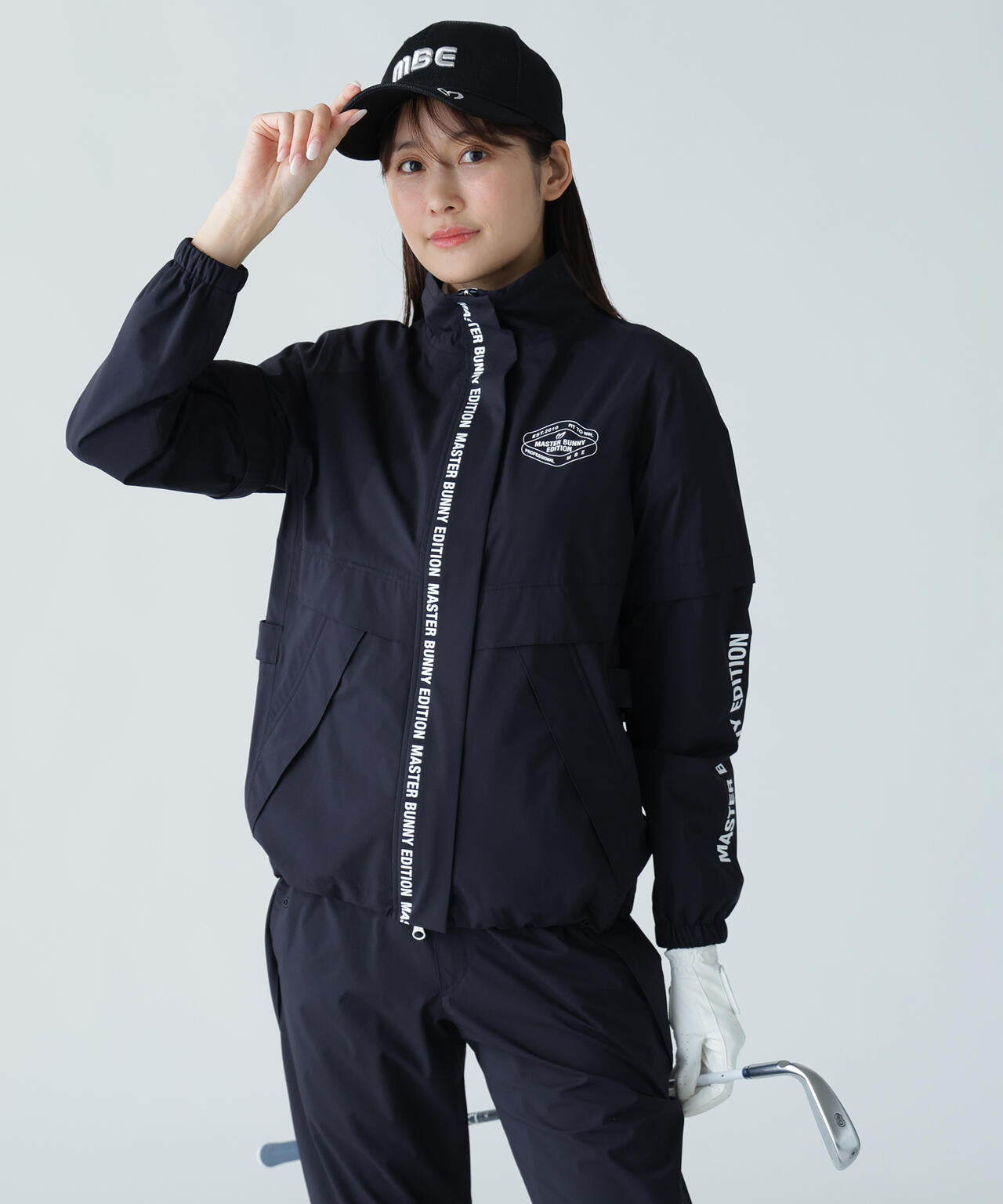 レインジャケット ＜無地＞ (LADIES) | MASTER BUNNY EDITION