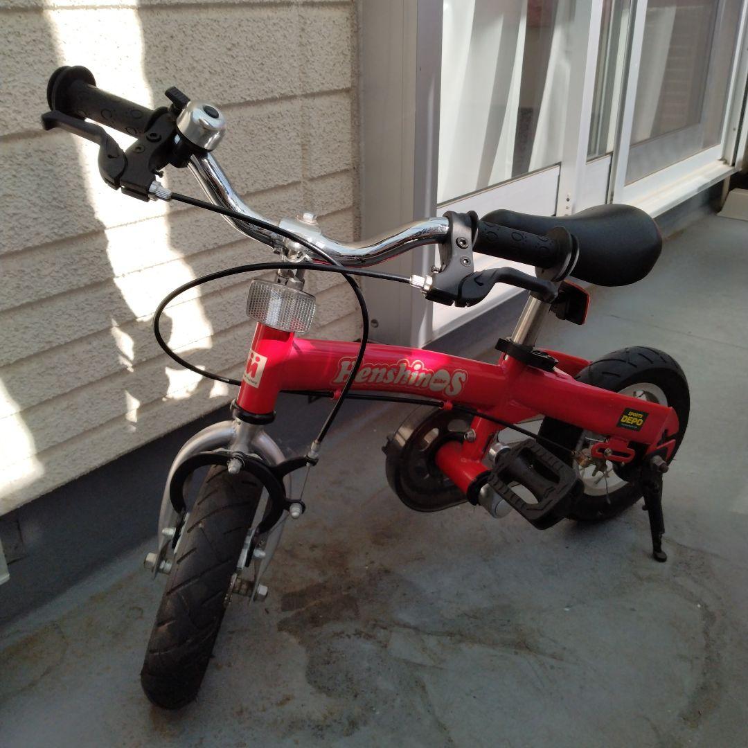 へんしんバイクS 赤 バランスバイク 美品☆へんしんバイク☆12インチ☆バランスバイク☆未使用パーツ付