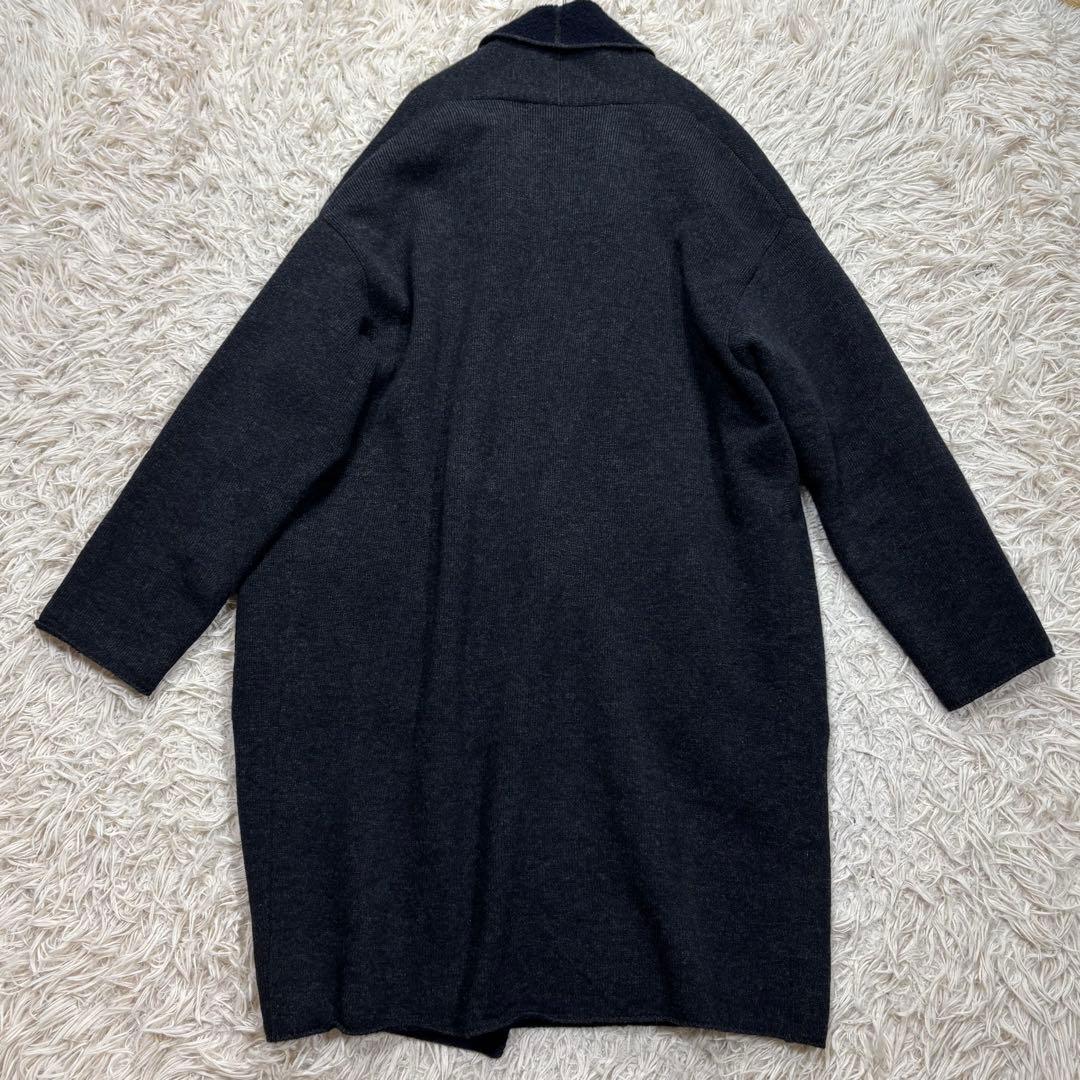 24AW GALERIE VIE ダブルフェイスパイル ショールカラーコート - メルカリ