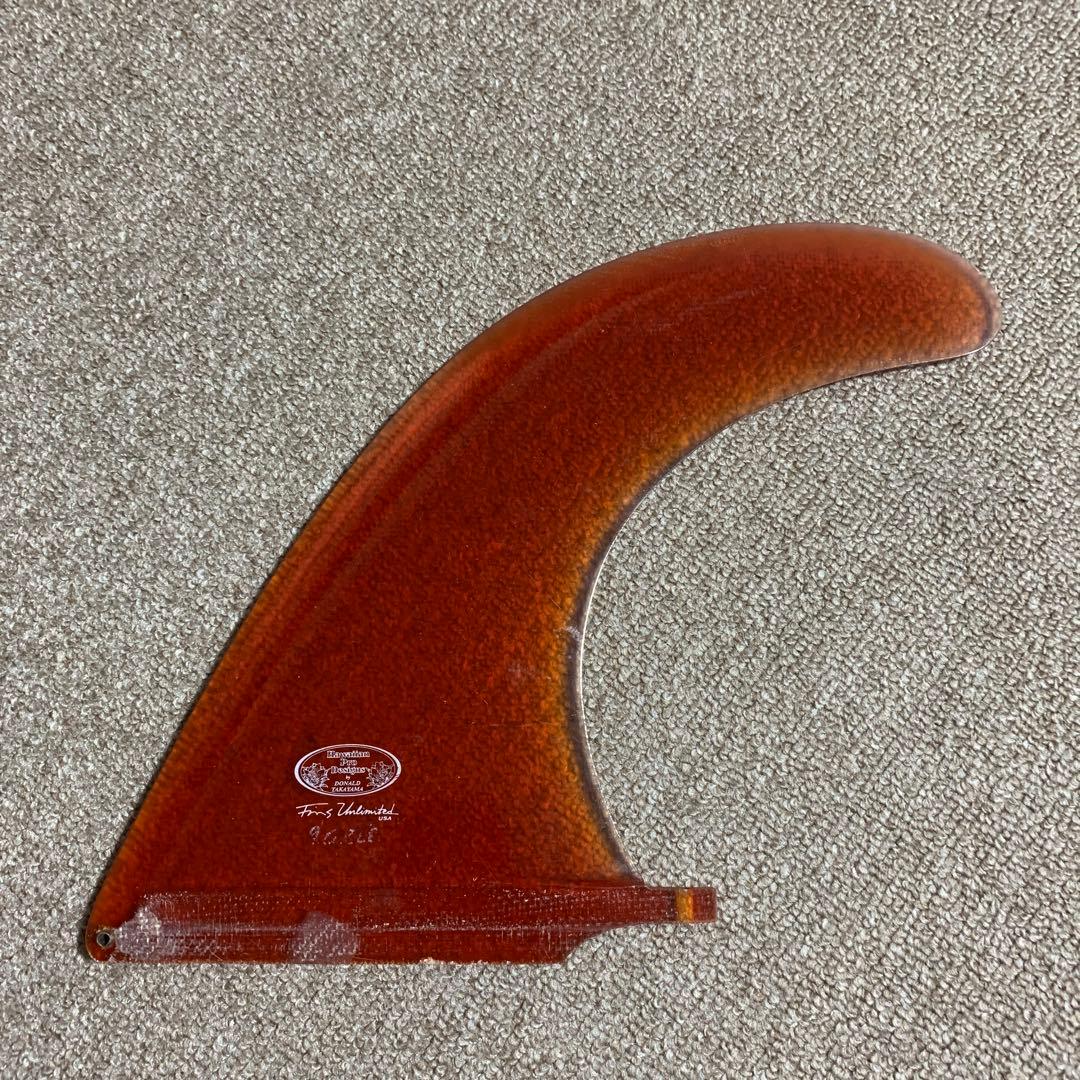 Hawaiian Pro Designs センターフィン9インチ Hawaiian Pro Designs センターフィン9インチ ドナルドタカヤマ