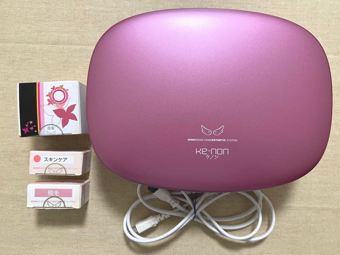 ケノン　全身脱毛器　ピンク ケノン（ke-non） 家庭用脱毛器ケノン ke-non Ver.6.0 ピンク