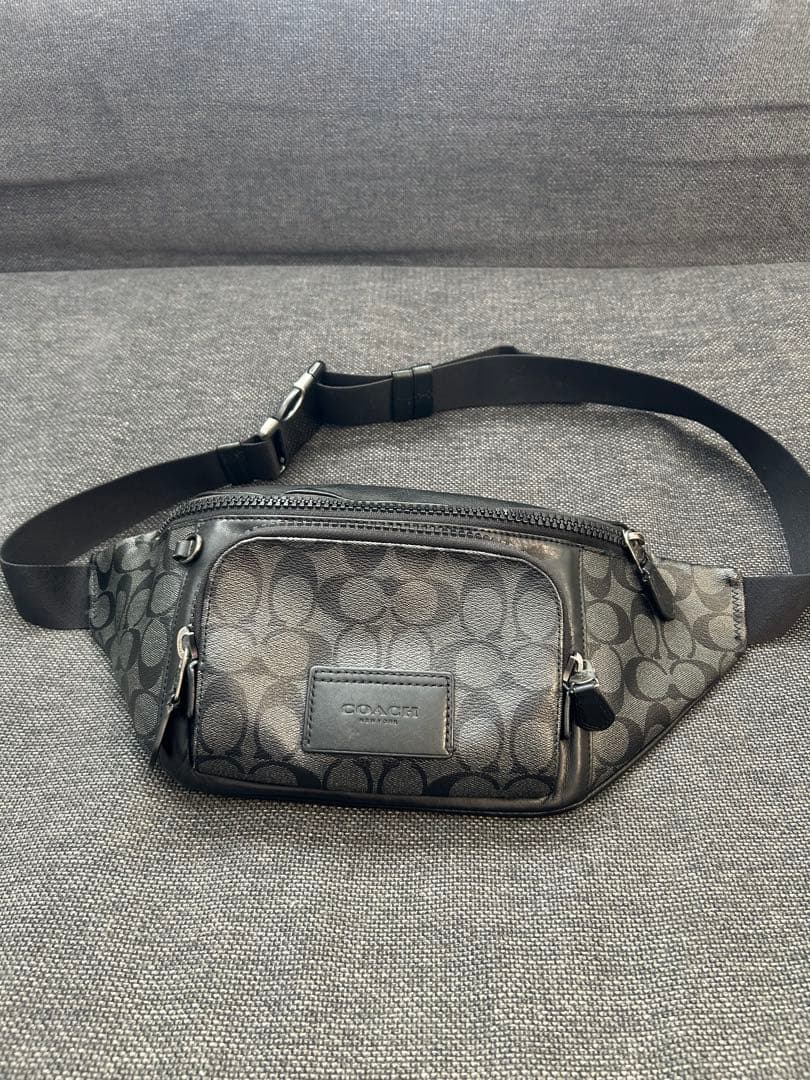 美品 コーチ COACH シグネチャー ボディバッグ ウエストバッグ C3765 Amazon | [コーチ] COACH ウエストバッグ ウエストポーチ ボディバッグ