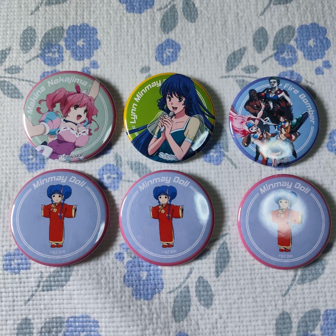 マクロス ワンダーフェスティバル2016 缶バッジ 6個セット マクロス⊿』ワルキューレTシャツなどを先行販売！マクロス さんかっけ