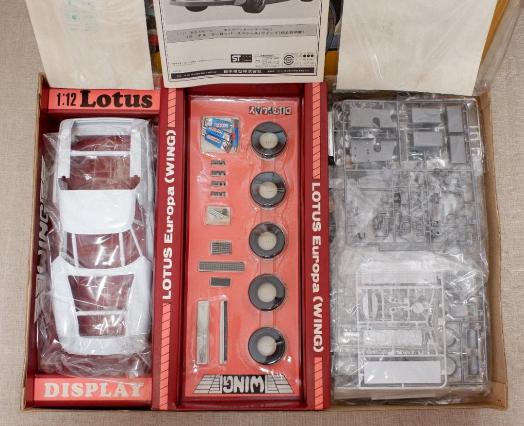 ニチモ 1/12　ロータスヨーロッパ スペシャル レーシングタイプ