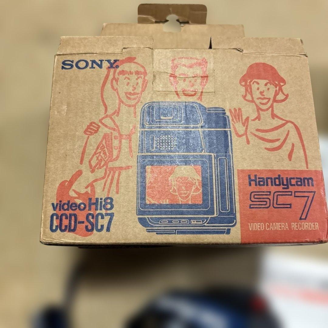SONY Handycam CCD-SC7 Hi8ビデオカメラ　ジャンク Yahoo!オークション -「ccd-sc7」の落札相場・落札価格