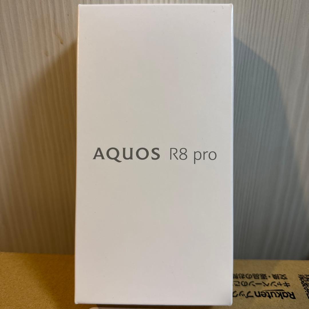 新品未使用品　SHRP AQUOS R8 pro 本体 SH-R80P Sharp AQUOS R8 pro (SH-R80P) | aptX