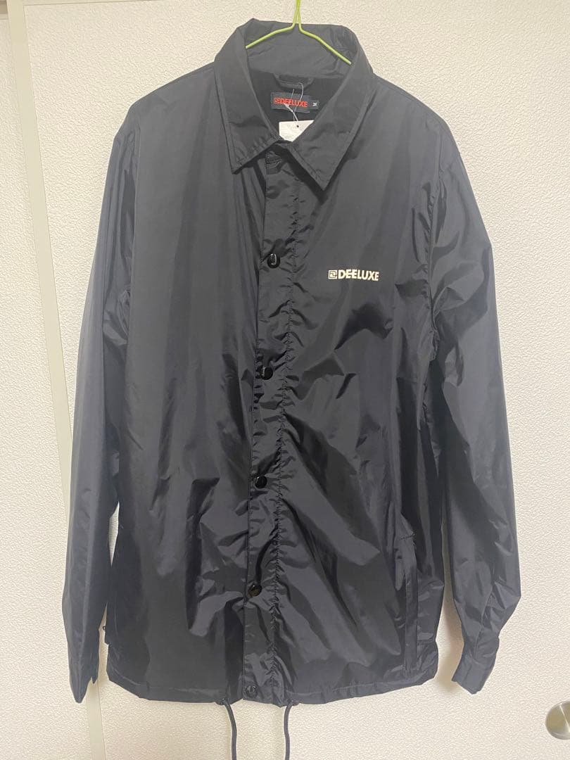 DEELUXE コーチジャケット Mサイズ 黒 Amazon.co.jp: [Deeluxe] ディーラックス COACH JACKET メンズ コーチ