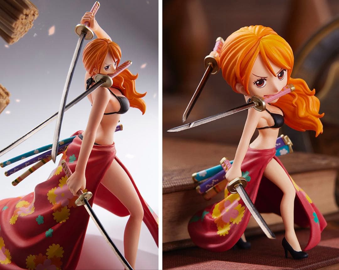 ワンピース 三刀流 ナミ ワンピースマガジン 名物企画「夢の一枚」より〝三刀流〟ナミが